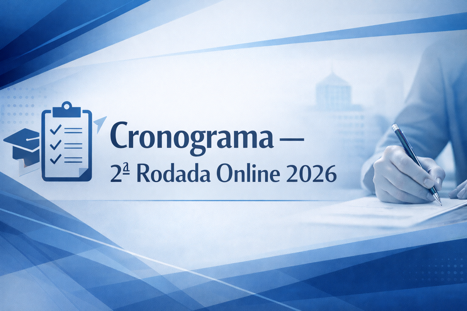 CRONOGRAMA SREA/SIE – ANE- INSPETOR ESCOLAR 2ª RODADA ONLINE/2026