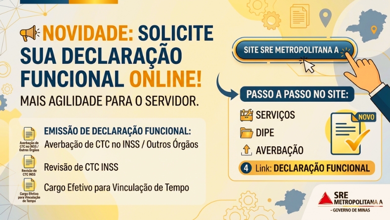 📢 Novidade – Declaração Funcional